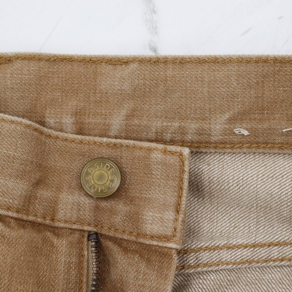 B Sides Jeans Womens 27 Straight Leg High Rise 5 Pockets Denim Made in USA - Picture 9 of 11